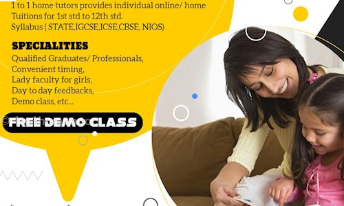 1to1hometutors - School Tuitions in Dharmalayam Road, Trivandrum