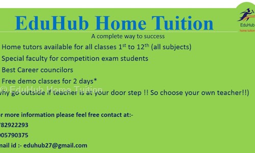 EduHub Home Tuition - School Tuitions in Bani Park, Jaipur
