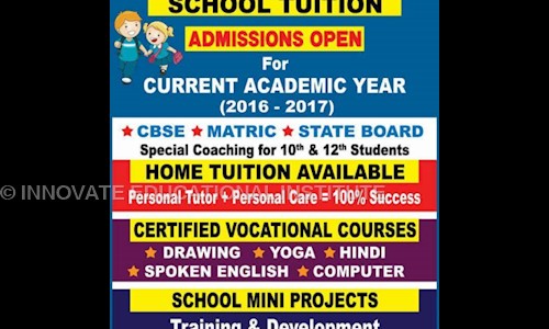 INNOVATE EDUCATIONAL INSTITUTE - School Tuitions in Kundrathur, Chennai