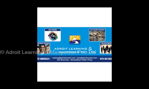 Adroit Learning & Manpower Pvt. Ltd. - Job Training in Memnagar, Ahmedabad