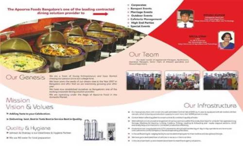 Apoorva Foods - ISO 22000:2005 & HACCP Certified. - Catering Services in Madiwala, Bangalore