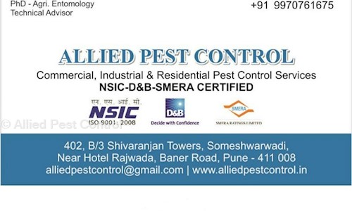 Allied Pest Control - Pest Control in Baner, Pune