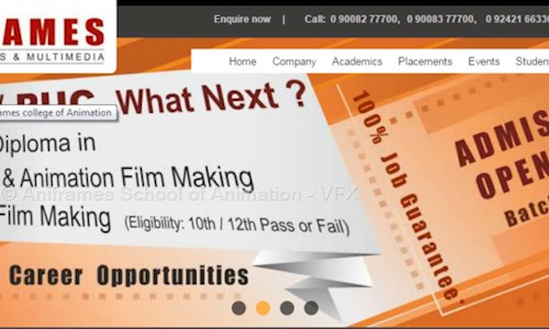 Aniframes School of Animation - VFX - Job Training in Sharadadevi Nagar, Mysore