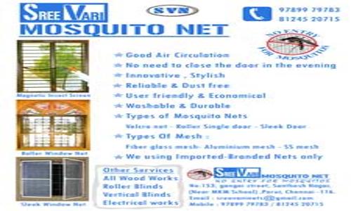Sree Vari Mosquito Net - Pest Control in Porur, Chennai