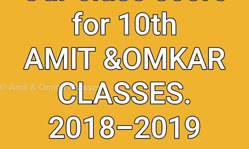 Amit & Omkar Classes - School Tuitions in Swargate, Pune