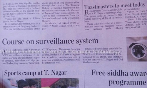Altron Institute of Safety & Security Technology - Job Training in MMDA Colony, Chennai