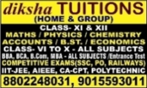 Diksha Tuitions - School Tuitions in Alpha I, Greater Noida