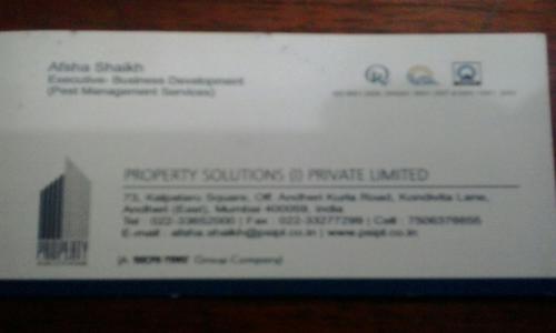 Property Solutions India Pvt. Ltd. - Pest Control in Andheri East, Mumbai