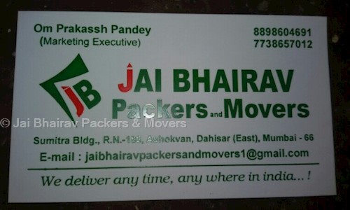 Jai Bhairav Packers & Movers - Packers and Movers in Dahisar East, Mumbai