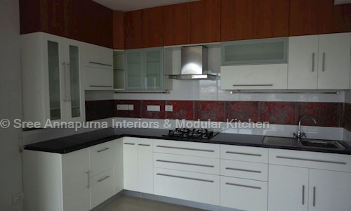 Sree Annapurna Interiors & Modular Kitchen - Interior Designers & Decorators in Lawyerpet, Ongole