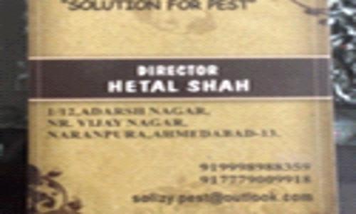 Solizy Pest Control - Pest Control in Naranpura, Ahmedabad