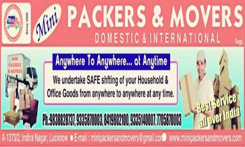 Mini Packers & Movers - Packers and Movers in Indira Nagar, Lucknow