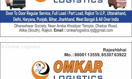 Omkar Logistics - Packers and Movers in Dhebar Road, Rajkot