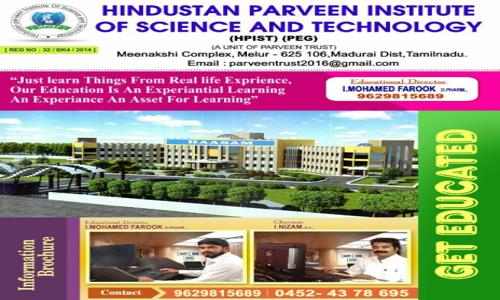 Hindustan Parveen Institute of Science & Technology - Distance Education in Melur, Madurai