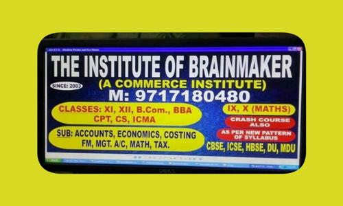 The Institute oF Brain Maker - School Tuitions in Sector 15, Gurgaon