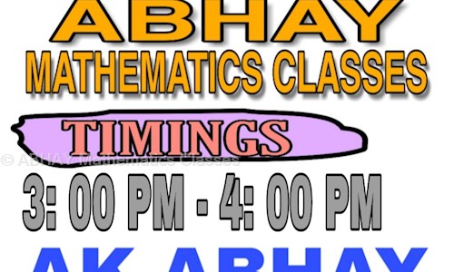 ABHAY Mathematics Classes - School Tuitions in Old Rajauli, nawada