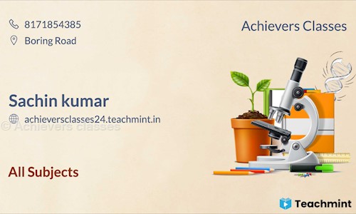 Achievers classes - School Tuitions in Boring Road, Patna
