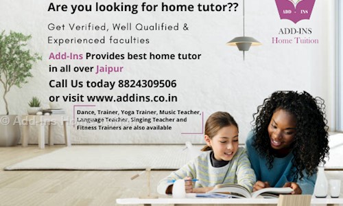 Add-Ins Home Tuition - School Tuitions in Udaipur City, Udaipur