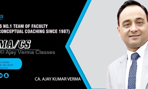 Ajay Verma Classes - Finance & Accounting tuitions in Patel Nagar, Delhi