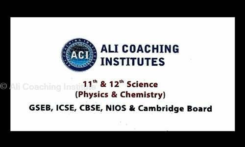 Ali Coaching Institute - School Tuitions in Juhapura, Ahmedabad