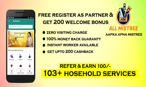 All Mistree Electrician Plumber Carpenter in Jaipur - Pest Control in Malviya Nagar, Jaipur