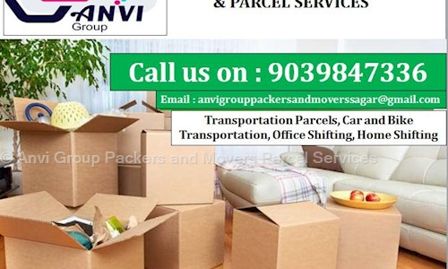 Anvi Group Packers and Movers Parcel Services - Packers and Movers in Station Road, Sagar