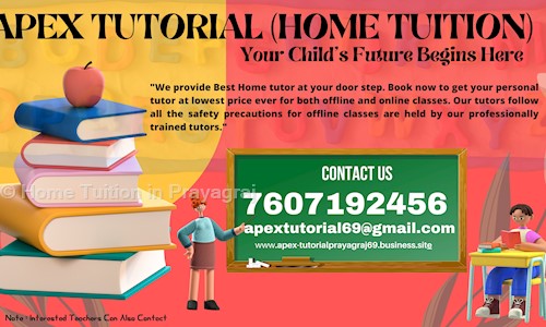 Apex Tutorial/Home Tuition in Prayagraj - School Tuitions in Mumfordganj, Allahabad