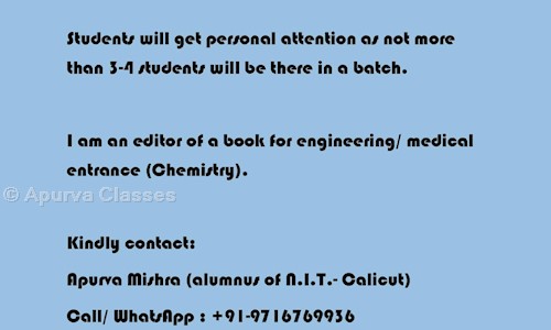 Apurva Classes - School Tuitions in , Noida