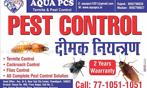 AQUA PCS - Pest Control in Sector 44, Chandigarh