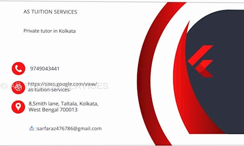 AS TUITION SERVICES  - School Tuitions in Taltala, Kolkata