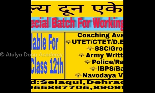 Atulya Doon Academy - School Tuitions in Selaqui, Dehradun