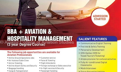 Aviator College of Aviation Studies - Job Training in Kodathipadi, Manjeri