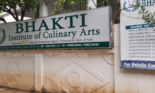 Bhakti Institute OF Culinary Arts - Job Training in Pammal, Chennai