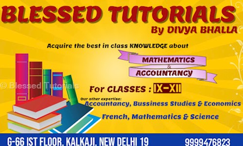 Blessed Tutorials - School Tuitions in Kalkaji, Delhi