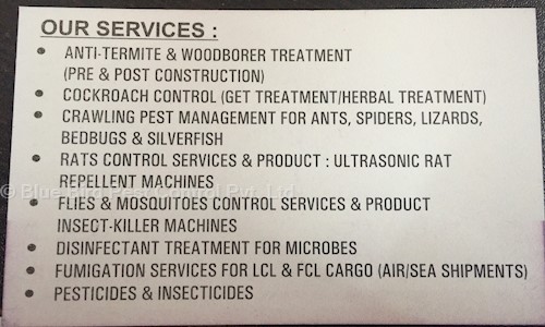 Blue Bird Pest Control Pvt. Ltd. - Pest Control in Indirapuram, Ghaziabad