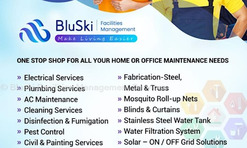 Bluski Facilities Management Services - Pest Control in Punkunnam, Thrissur