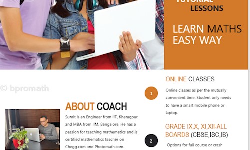 bpromath.net - School Tuitions in Sushant Lok 1, Gurgaon