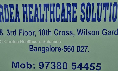 Cardea Healthcare Solutions - Job Training in Wilson Garden, Bangalore