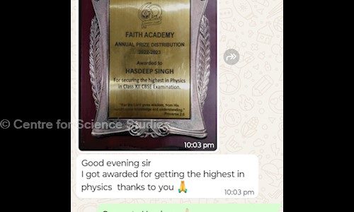 Centre for Science Studies - School Tuitions in Naraina, Delhi