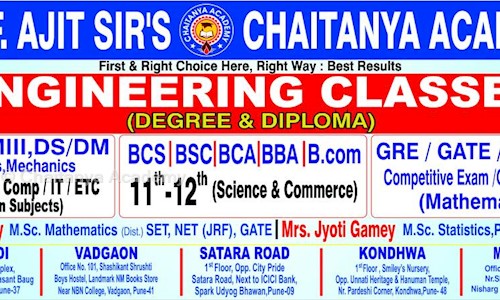 Chaitanya Academy - School Tuitions in Bibwewadi, Pune