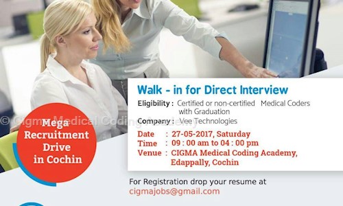 Cigma Medical Coding Academy - Job Training in Edappally, Cochin