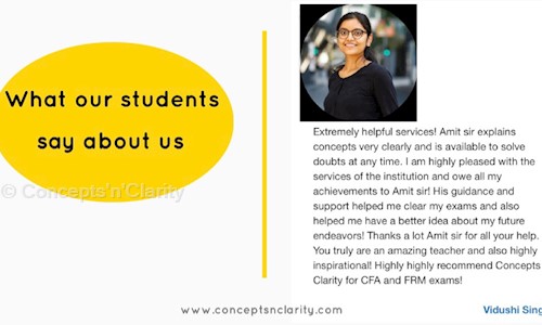 Concepts'n'Clarity - Finance & Accounting tuitions in Sector 14, Gurgaon