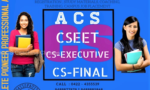 CS Coaching Classes - Finance & Accounting tuitions in Gandhipuram, Coimbatore