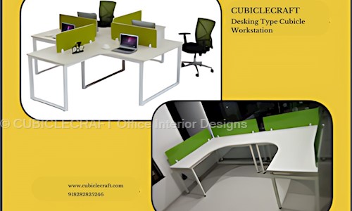 CUBICLECRAFT Office Interior Designs - Interior Designers & Decorators in Begur, Bangalore