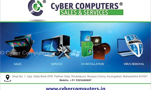 Cyber Computers - Job Training in Khokadpura, Aurangabad