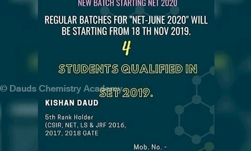 Dauds Chemistry Academy - School Tuitions in Gole Colony, Nashik