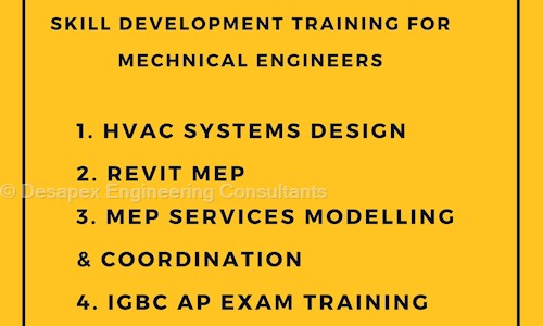 Desapex Engineering Consultants - Job Training in Indira Nagar, Bangalore