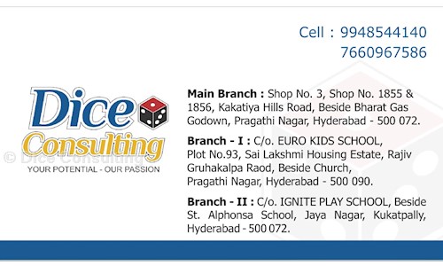 Dice Consulting - School Tuitions in Pragathi Nagar, hyderabad