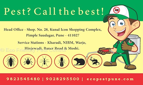 Eco Friendly Pest Control - Pest Control in Pimple Saudagar, Pimpri Chinchwad 