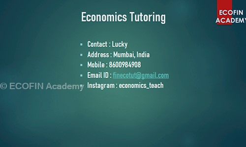 ECOFIN Academy - School Tuitions in Goregaon, Mumbai